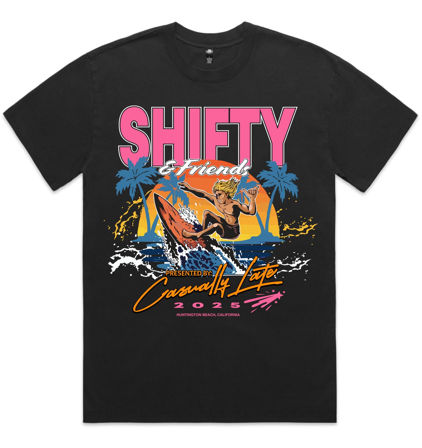 CASUALLY LATE PRESENTS: SHIFTY & FRIENDS VINTAGE TEE